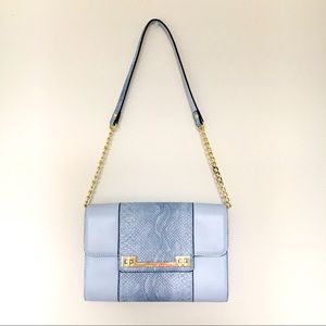 Anne Klein Blue chain purse New with Tag